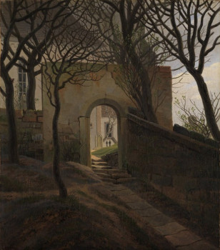 Kirchhofpforte by Caspar David Friedrich