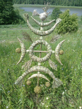 lithuanian grass weaving / unknown