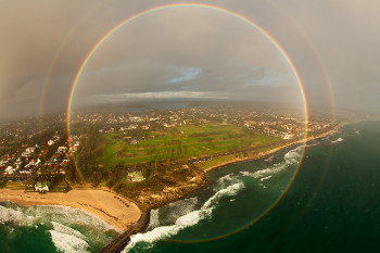 Circular Rainbow by Colin Leonhardt